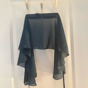 teal theatricals ballet wrap skirt